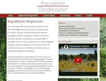 Tablet Screenshot of bergklooster.nl